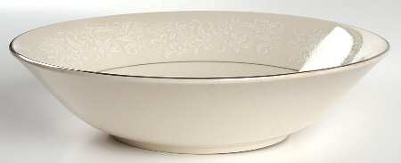 Ivory Fantasy 9" Round Vegetable Bowl