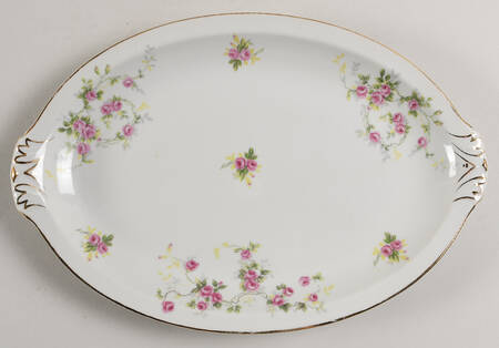 JAP4 12" Oval Serving Platter