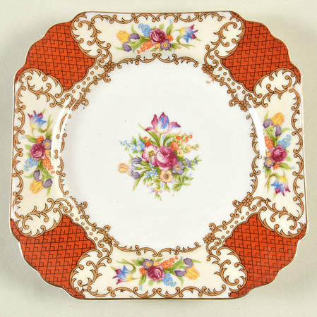 TSL5 Square Dessert Plate by Tashiro Shoten Ltd