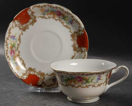 TSL5 Footed Cup & Saucer Set by Tashiro Shoten Ltd
