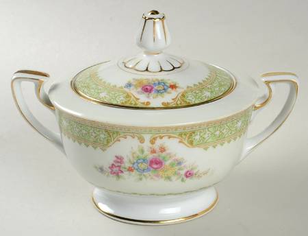 Jeanne Sugar Bowl & Lid by Japan