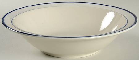 Mariner Blue 9" Round Vegetable Bowl