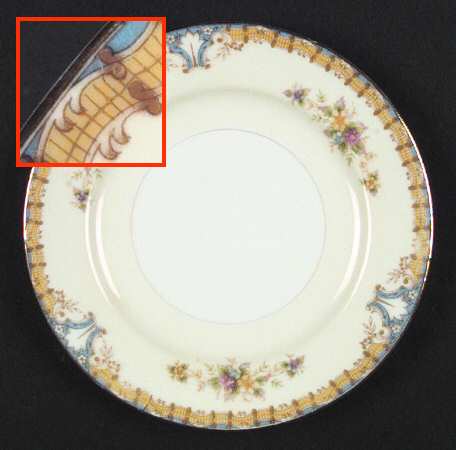 Mayflower Salad Plate