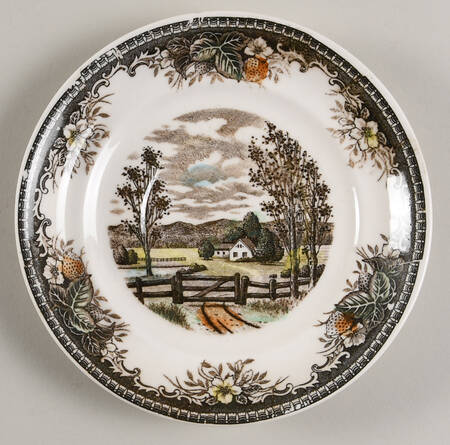 Meadow-Rural Scenery Saucer