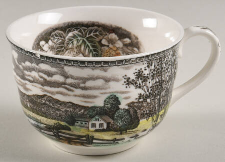 Meadow-Rural Scenery Flat Cup