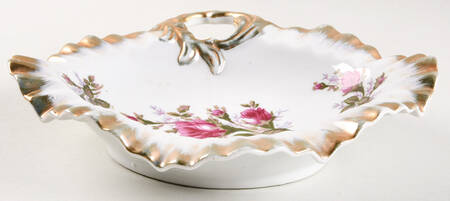 Moss Rose Large Shell Shaped Dish