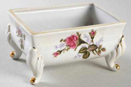 Moss Rose 5" Rectangular Box-No Lid