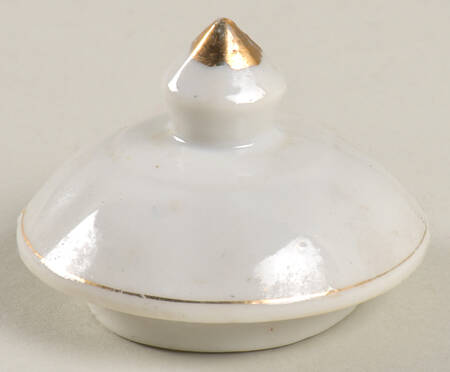 Moss Rose Lid for Mini Sugar Bowl