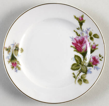 Moss Rose Child's Plate