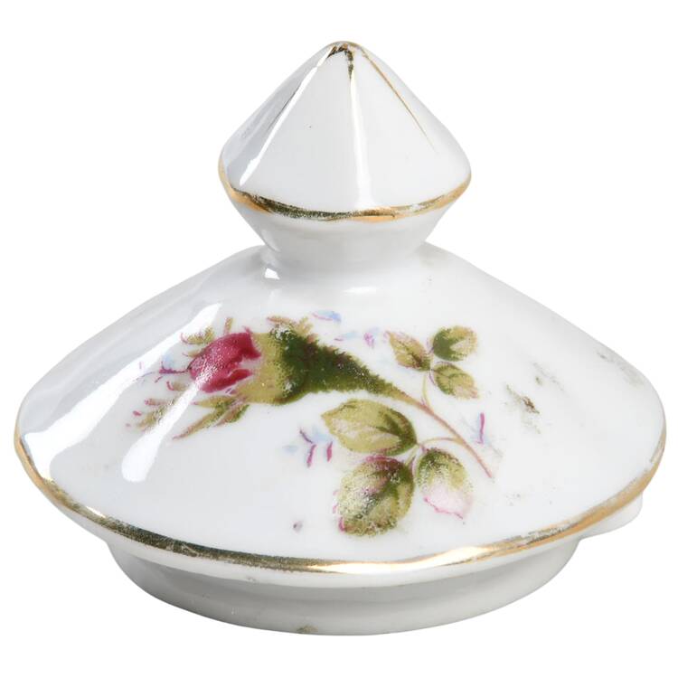 Moss Rose Lid for Mini Coffee Pot