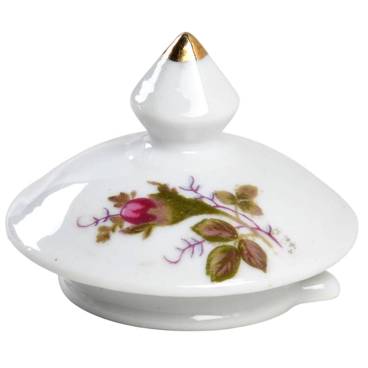 Moss Rose Lid for Coffee Pot
