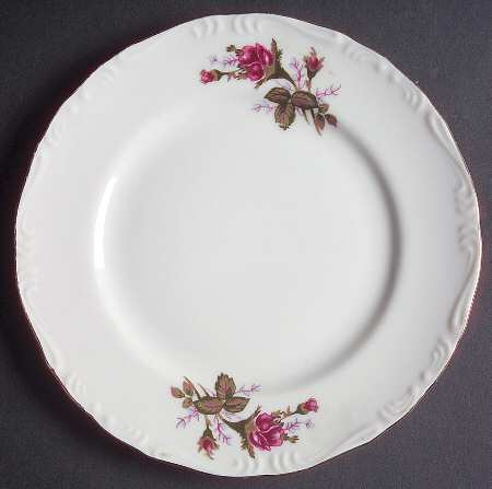 Moss Rose Dessert/Pie Plate