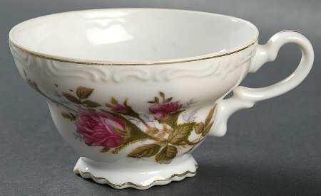 Moss Rose Footed Cup