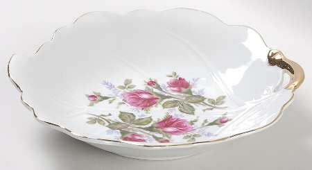Moss Rose 8" Leaf Dish