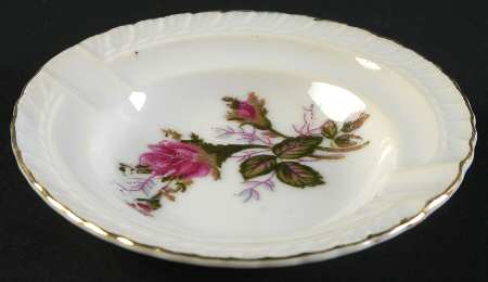 Moss Rose 3" Ashtray