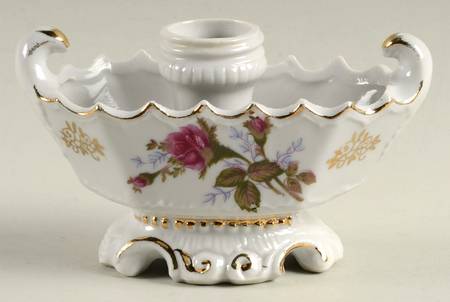 Moss Rose 3" Candlestick