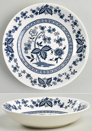Nordic Blue Coupe Soup Bowl