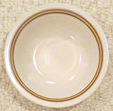 Nutmeg Rim Cereal Bowl