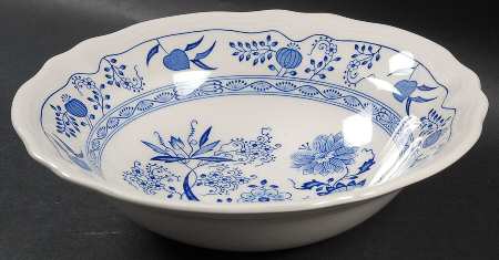 Oriental Onion 9" Round Vegetable Bowl