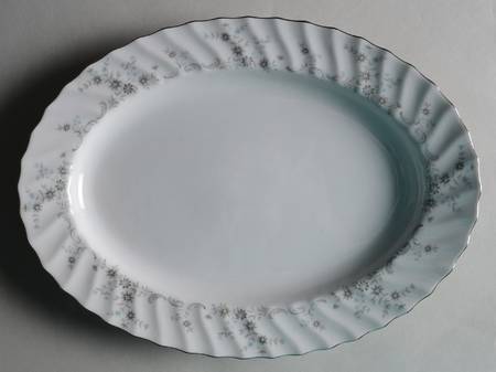 Patricia 12" Oval Serving Platter by Japan