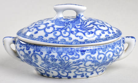 Phoenix Bird Child's Tureen & Lid