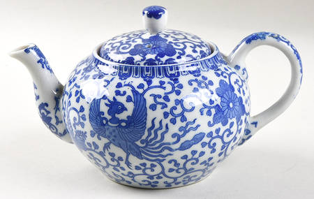 Phoenix Bird Teapot & Lid