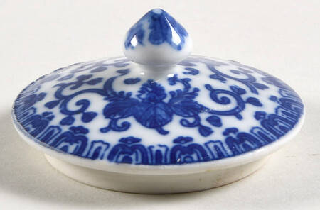 Phoenix Bird Lid for Sugar Bowl