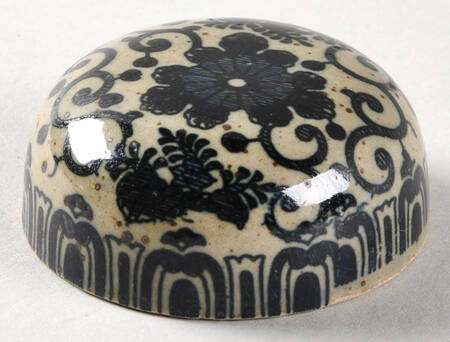 Phoenix Bird Lid for 5" Ginger Jar