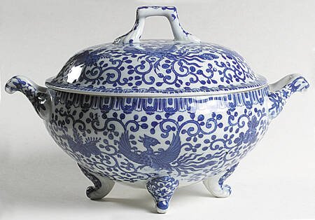 Phoenix Bird #1 Rice Tureen