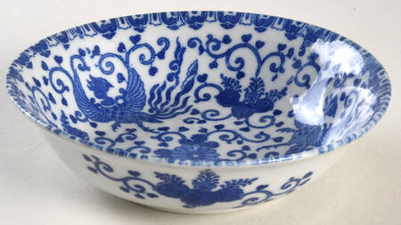 Phoenix Bird Fruit/Dessert (Sauce) Bowl