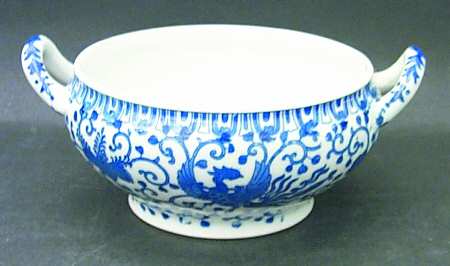 Phoenix Bird #3B Small Rice Tureen No Lid
