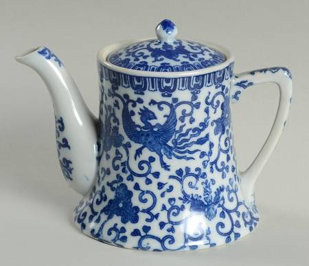 Phoenix Bird Mini Teapot & Lid