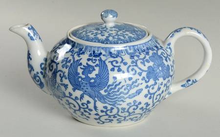Phoenix Bird Teapot & Lid W/Infuser