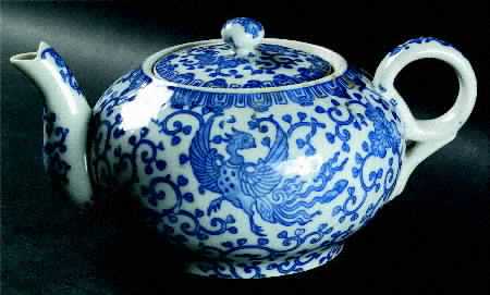 Phoenix Bird Teapot & Lid