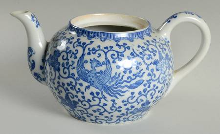 Phoenix Bird Teapot No Lid