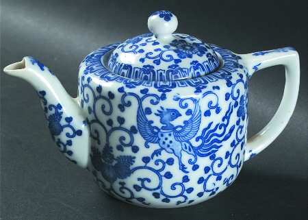 Phoenix Bird Child's #4 Teapot & Lid