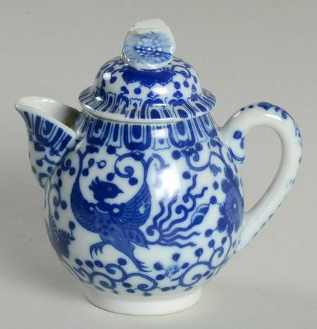 Phoenix Bird Creamer & Lid