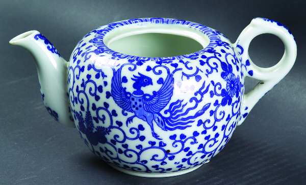 Phoenix Bird Teapot No Lid