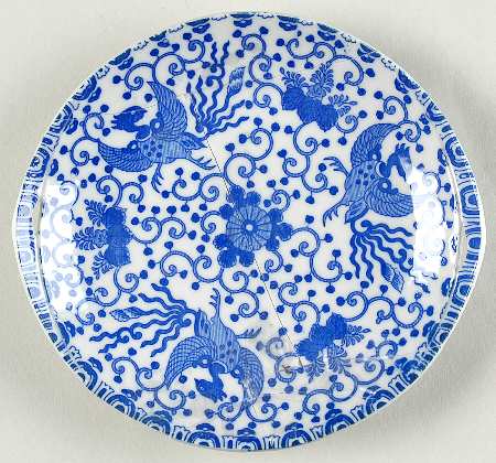 Phoenix Bird Child's Cake Plate