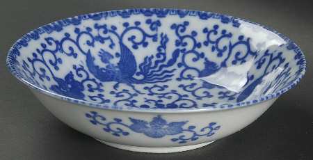 Phoenix Bird Coupe Soup Bowl