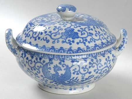 Phoenix Bird #3B Small Rice Tureen