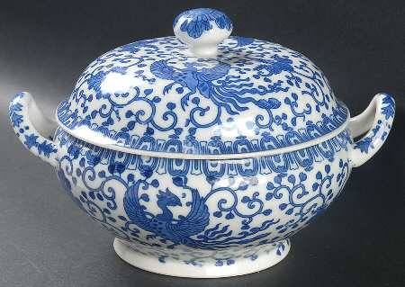 Phoenix Bird #3A Small Rice Tureen
