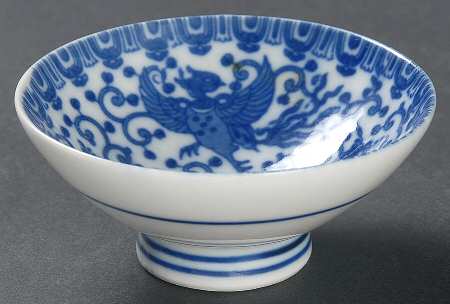 Phoenix Bird Sake Cup