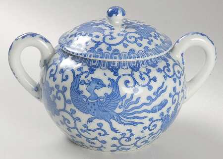 Phoenix Bird #14A Sugar Bowl & Lid