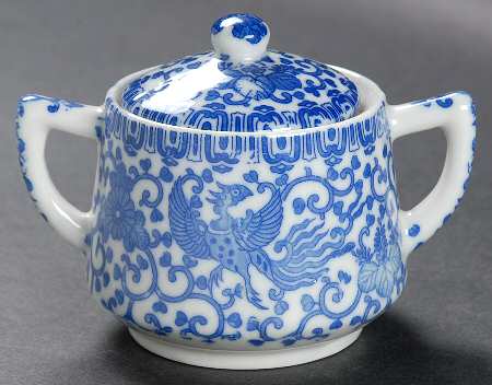 Phoenix Bird Child's #5 Sugar Bowl & Lid