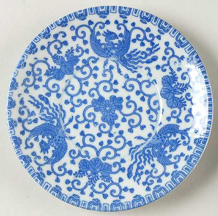 Phoenix Bird Saucer for Cream Soup Bowl