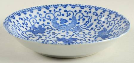 Phoenix Bird Coupe Soup Bowl