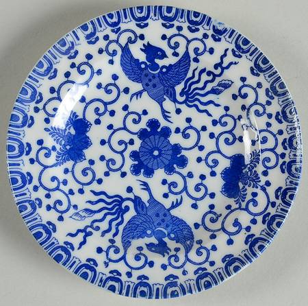 Phoenix Bird Child's Plate