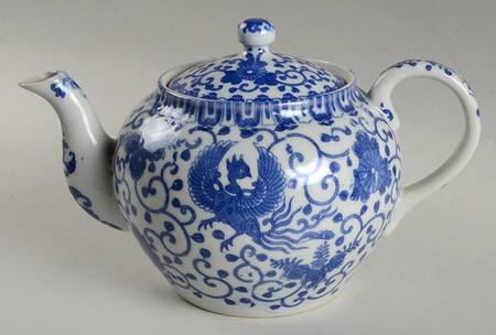 Phoenix Bird Large #4 Teapot & Lid