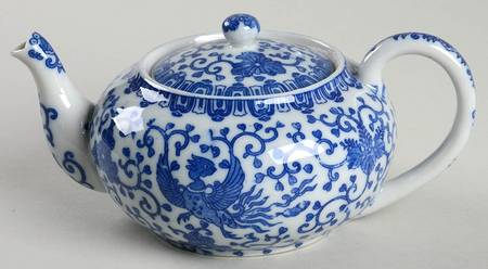 Phoenix Bird Teapot & Lid